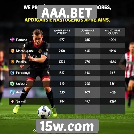 Estatísticas de jogadores no site AAA.BET